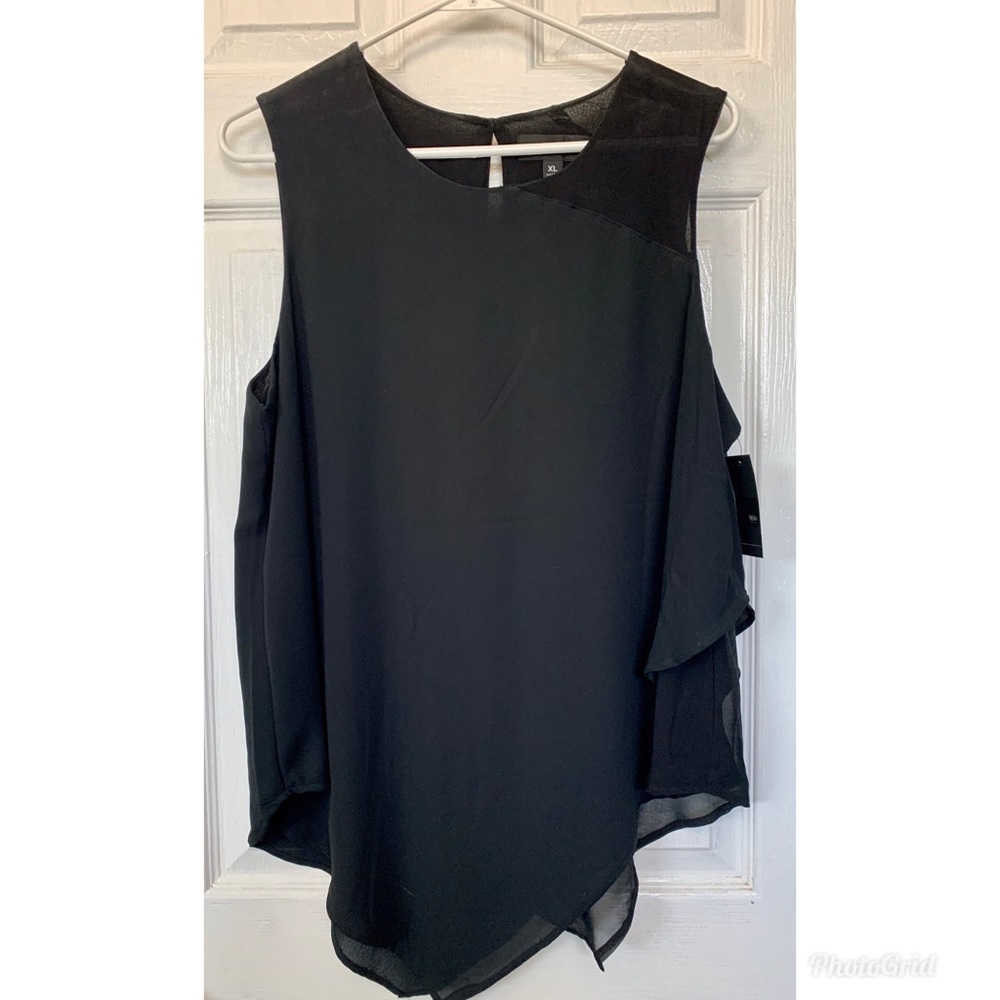 XL EUC Sheer layered tank